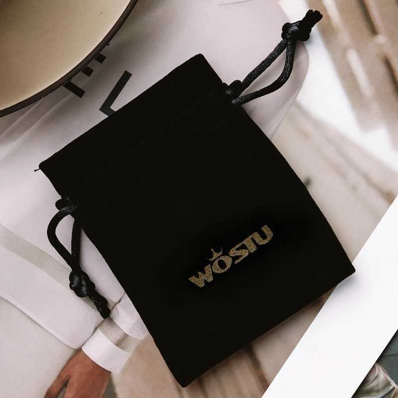 WOSTU Hot Sale Love Chain Bracelets Fit Original DIY Charm Beads Bracelet Alloy Jewelry Gift for Men Women 16-21cm Adjustable W251206