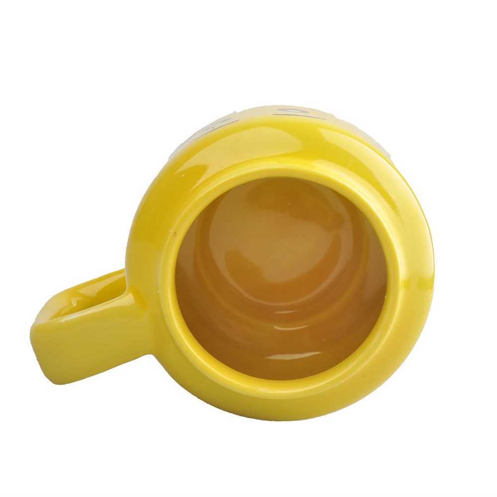 Cute Cartoon 250ML Mug Cups Ceramic Coffee Milk Tea Drinkware Impish Expression Pattern for Couple Friend Christmas gifts Travel M251206 - view 6