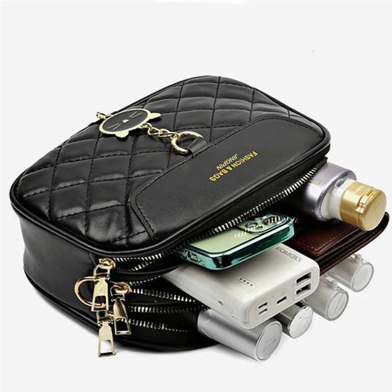 Mens and womens single-shoulder crossbody bags with simple and versatile design Imitation brand womens bagsT251206