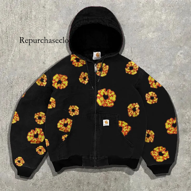 carharttdesignerjacket jacket high quality designer Fashion Casual carhartlies Denim Camo Graphic Tee Mens Womens Zip Up Puffer Work Wear Coat carharttcoats 2f7