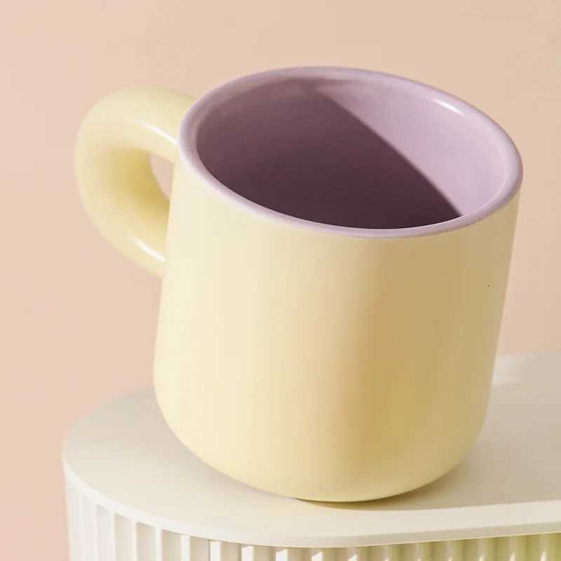 KPop Demon Hunters Rumi Childrens Breakfast Cup Anime Character Ceramic Office Coffee Cup Large Capacity Milk Couple Cup Gifts M251206 - view 5
