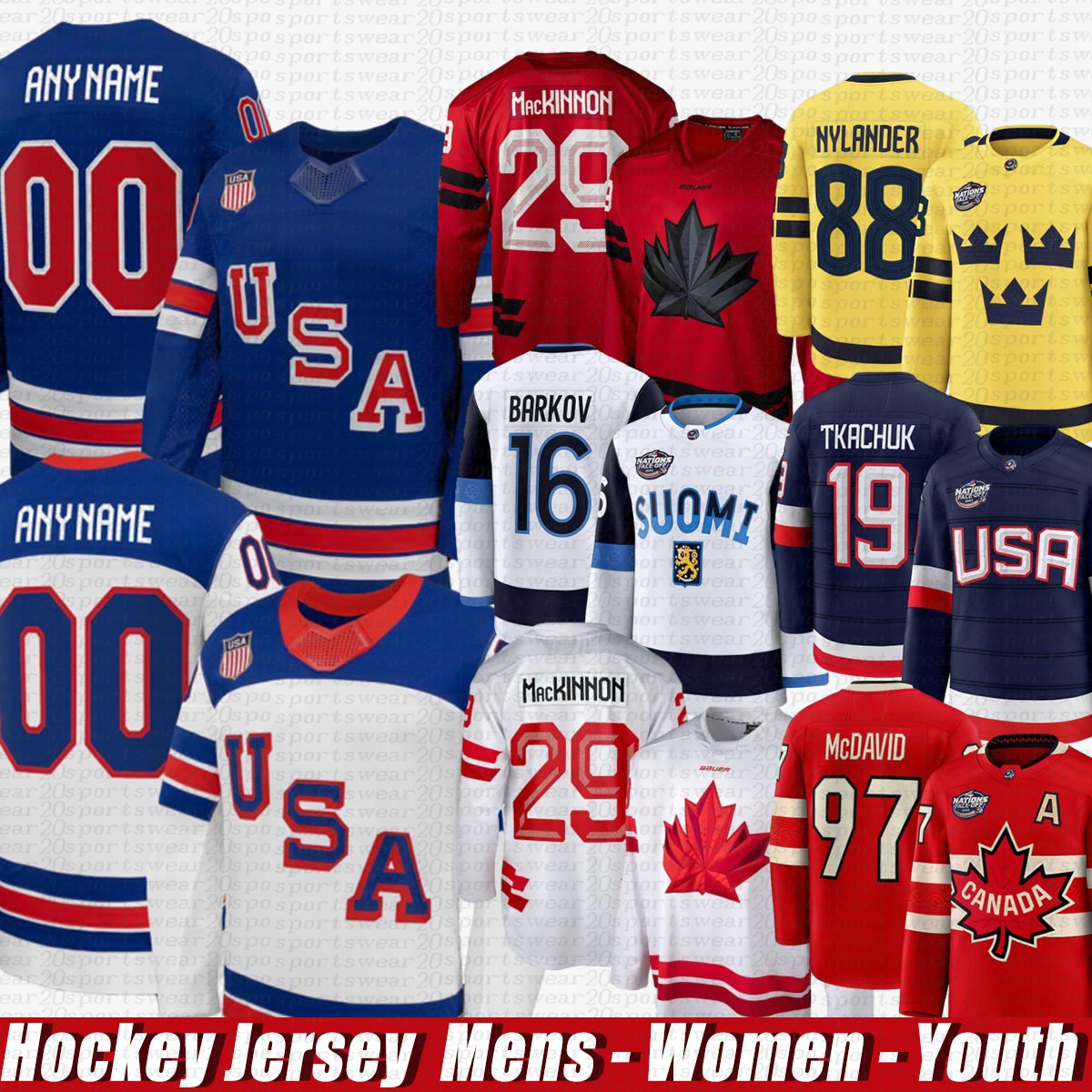 team canada hockey jersey 2026 4 Nations hockey jersey 2025 Nations jersey USAcanada jersey Finland jersey Sweden jersey