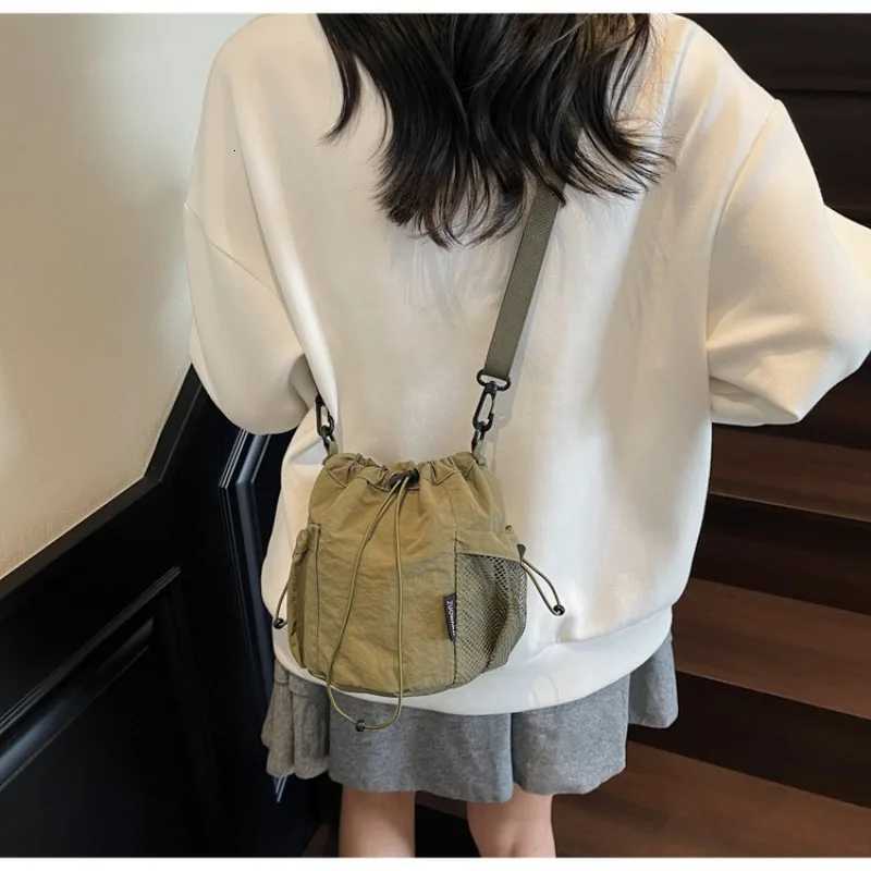 Nylon Soft Mini Phone Wallet Multifunctional Square Shoulder Bag Canvas Purse for Women Purses and Handbags Women Shoulder BagT251206