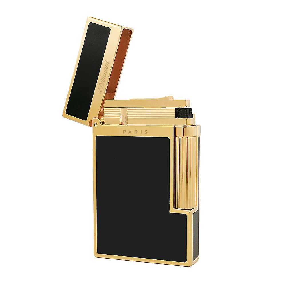 Hot Selling Brass Gas Lighter Nature Lacquer Luxury Cigarette Smoking Accessories For Men Gift H251206