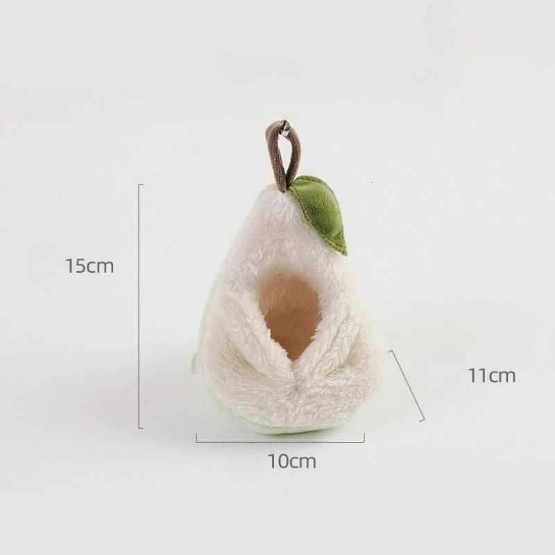 Hamster Cage Winter Warm Bed Hamster Plush Hammock Parrot Cage Pendant Decoration Comfortable Pet Nest Small Animals Accessories M251206