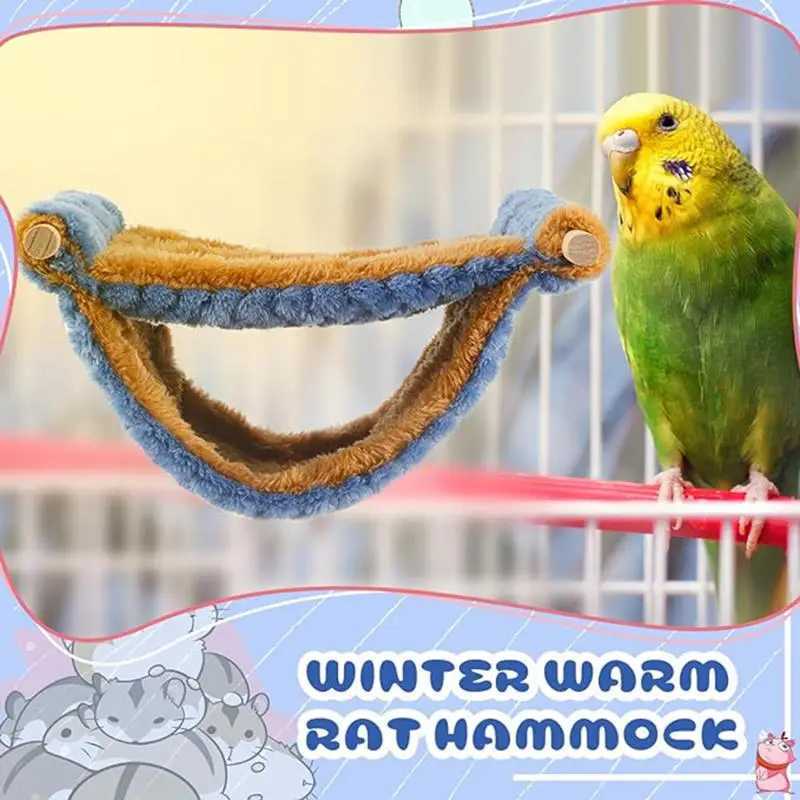 Pet Hammock For Small Animal Thick Lint Warm Bed Hamster House Nest Sleeping Bag Hanging Tree Beds M251206