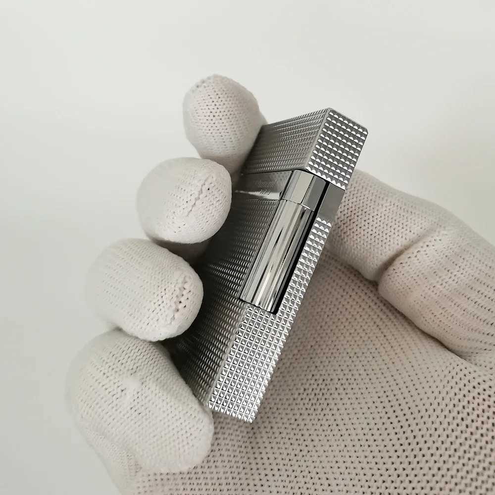 Memorial Lighters Small Latt Gas Butane Paris Cigarette Lighter Open Sound Smoking Accessory For Father Best Cho Gift 2025 H251206