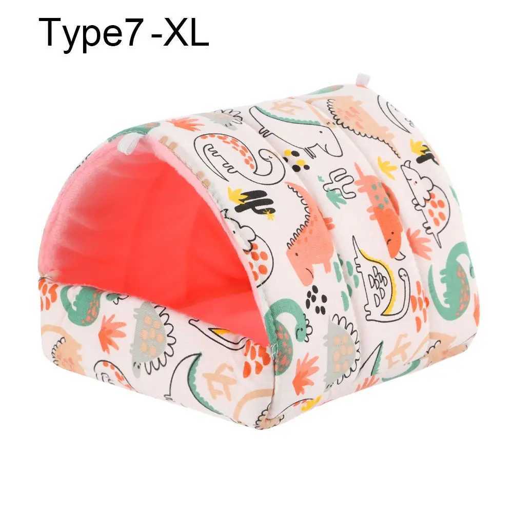 Colorful Winter Comfortable Rabbit Squirrel Guinea Pig Nest Hamster House Warm Mat Small Animal Sleeping Bed M251206