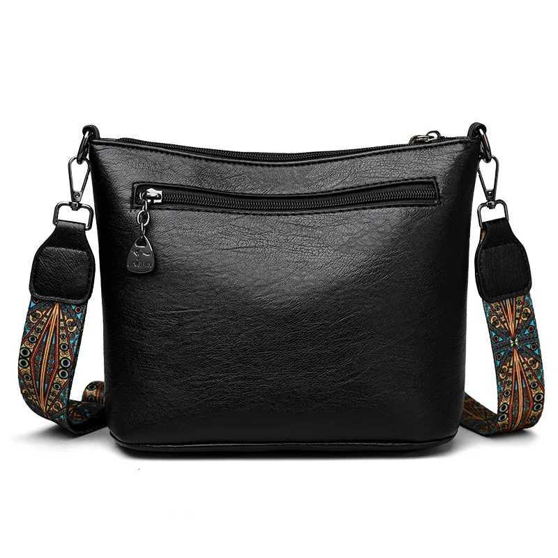 Kangaroo Luxury Brand Women Messenger Bag Large Capacity Single Shoulder Crossbody Bag Soft Leather Handbag Fashion Female GiftT251205