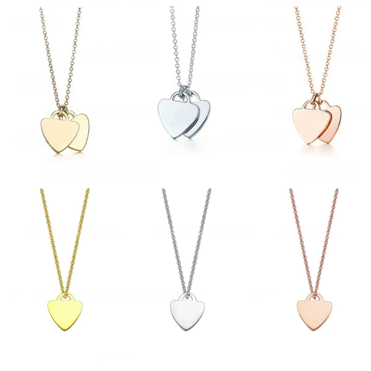 Designer Necklace Jewelry Designer Jewelry Women Diamonds Love Metal Chain Letter Necklace High Quality Classical Heart Necklace with box classic hits hots AAA+