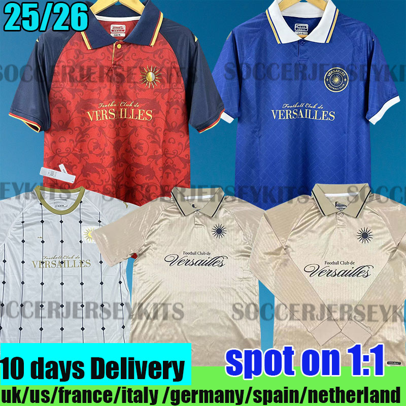 2025 2026 Versailles soccer jerseys home away third 25 26 Van Yusai football shirts