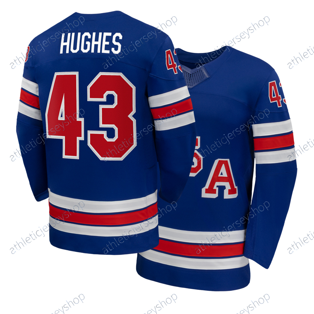 USA Hockey Hughes 2026 Jersey Tkachuk Matthews Hughes Eichel McAvoy Tkachuk