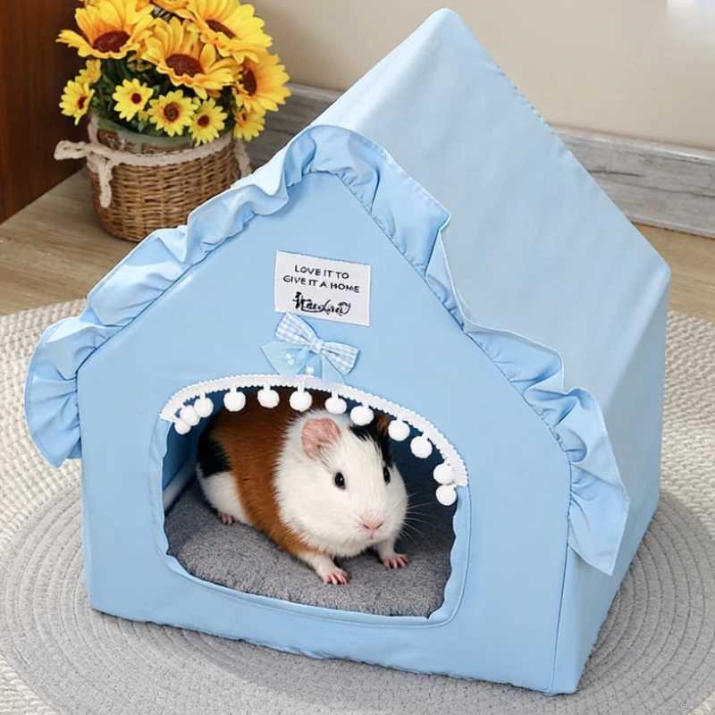 Small Animal Tent Small Pet Hammock Ferret Guinea Pig Chinchilla Dutch Pig Hanging Bed House Rat Hamster Shelter Accessories M251206