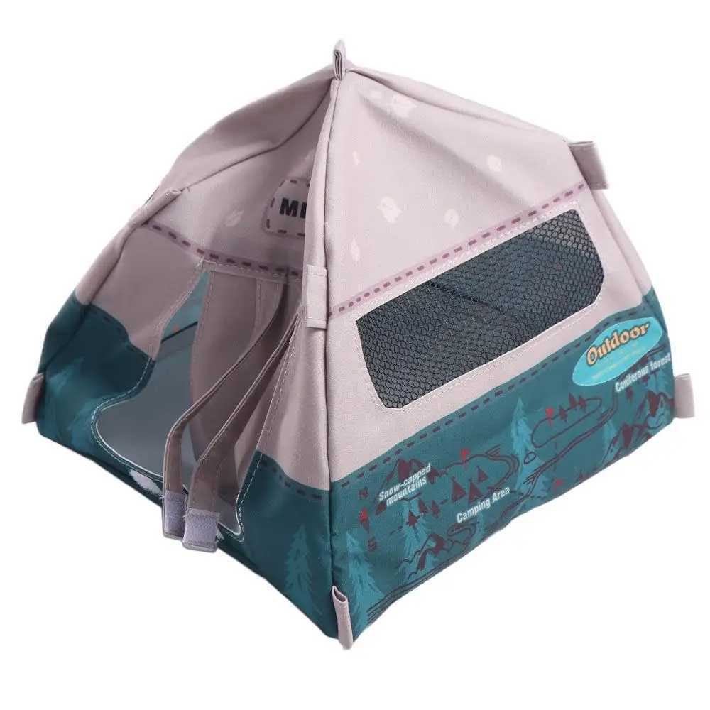 112 Scale Camping Tent Model Oxford Cloth Decoration Simulated Outdoor Tent Ornament Ob11 Doll Small Tent Kids Toy M251206