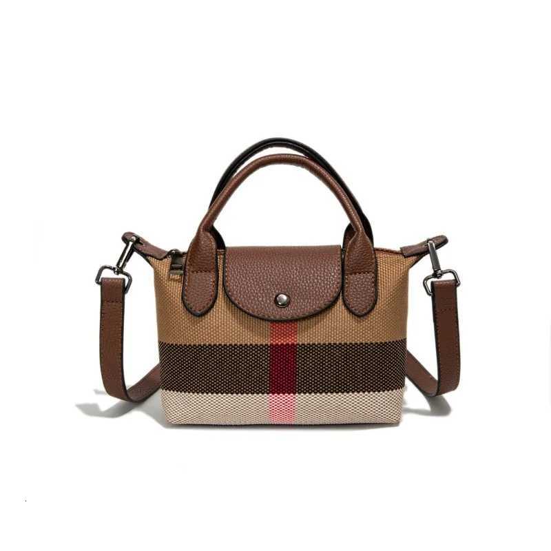 Minimalist Vintage Crossbody Bag With Solid Color And Trendy Letter For Women High-End FashionT251205