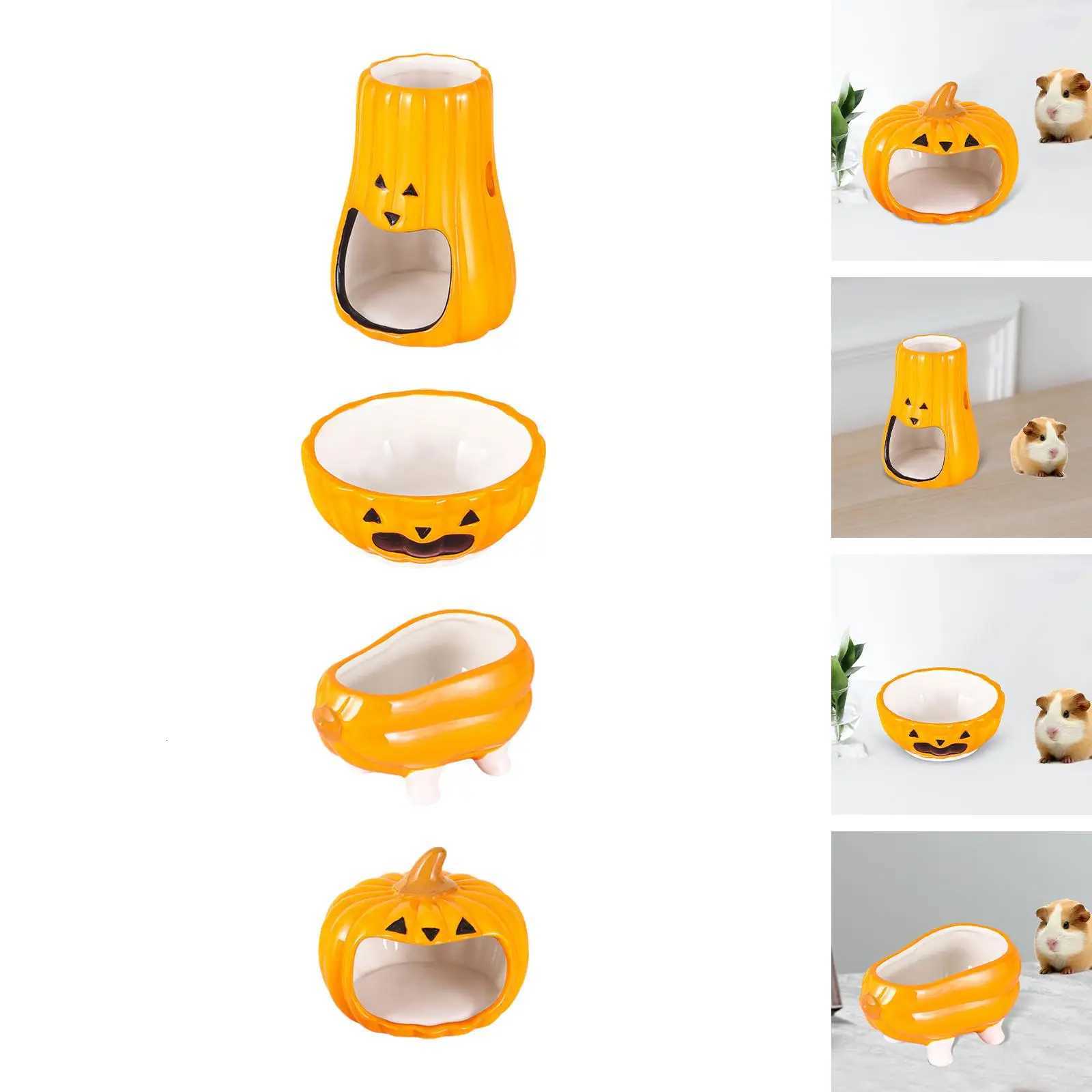 Ceramic Gerbil Chinchilla Rat Accessories Cute Landscaping Habitats Decor for Dwarf Hamster Gerbils Small Animals Rats Mouse M251206