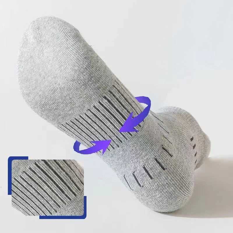 5/10 Pairs Men Sports Ankle Socks Sweat Absorbing Breathable Comfortable Very Suitable Basketball Running Outdoor Leisure SocksT251206 - view 5