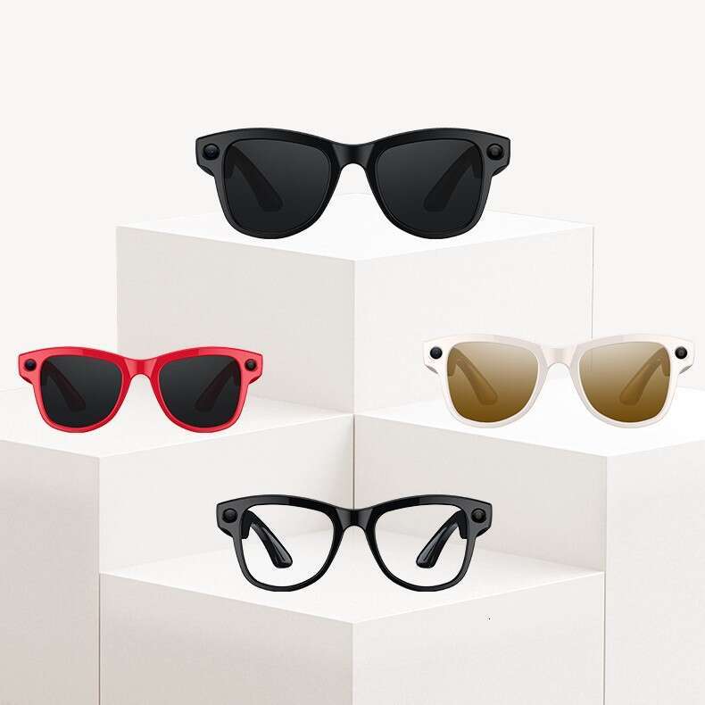 Famous Brand Famous Brand Cross Border Charging Case Black Technology AI W Pixel Photo Video Anti Shake Smart Translation Glasses