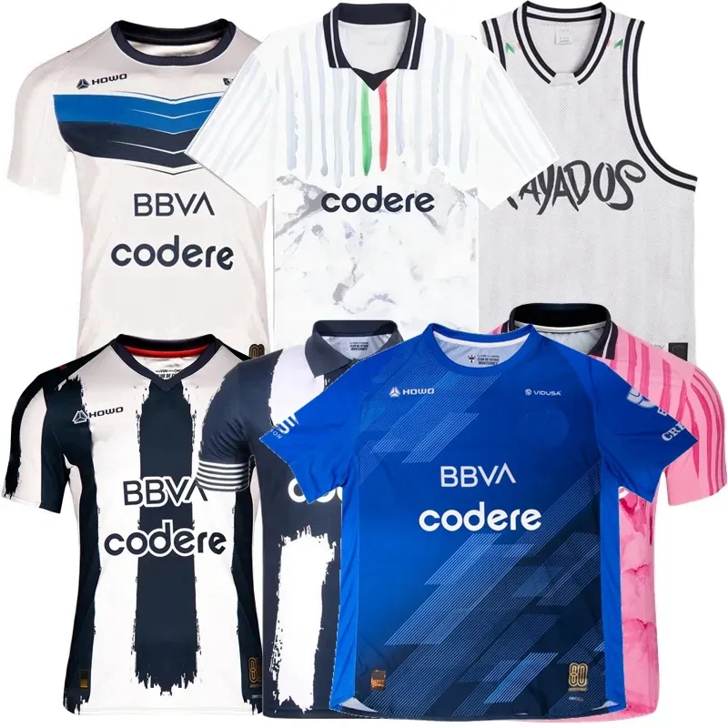 Sergio Ramos 2024 2025 2026 CF Monterrey CANALES Soccer Jerseys Retro 1994 95 96 97 98 99 2000 01 L.OCAMPOS G.BERTERAME V.GUZMAN football men women and kids shirt
