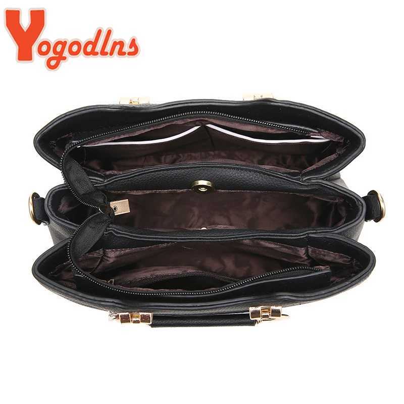 Yogodlns Luxury Pendant Handbag For Women PU Leather Tassel Shuolder Bag Designer Handle Bag Brand Shopping Mommy Shoudler BagT251205