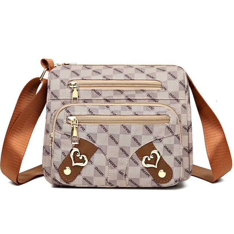 New style womens bag - casual shoulder bag made of PU leather with patchwork design adjustable strap stylish and simple stylT251205