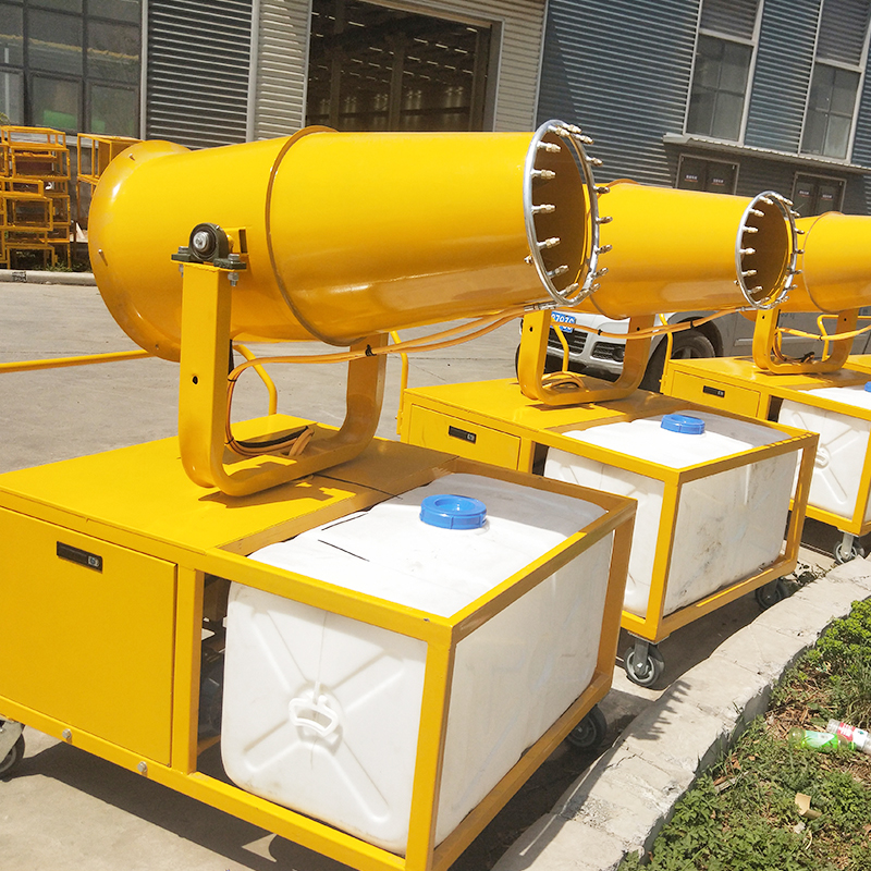 High Efficiency Water Mist Cannon | Dual-Action for Mining Dust Suppression & Site Cooling