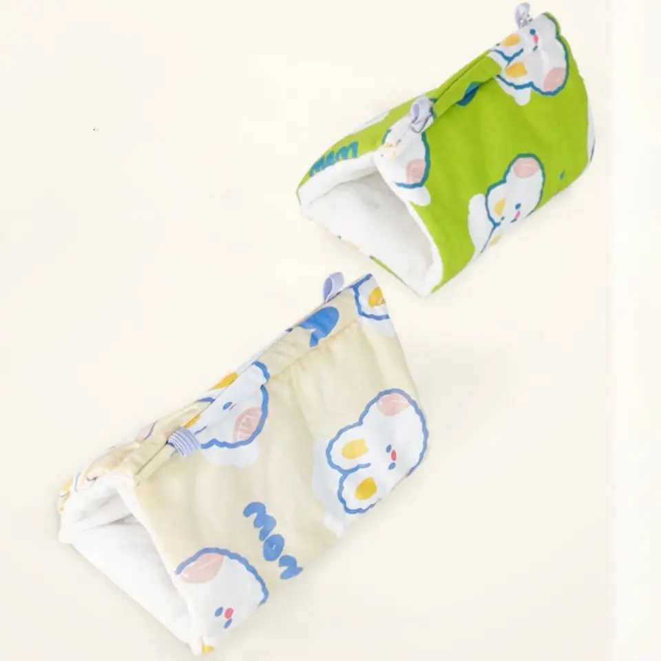 Easy to Use Soft Parrot Warm Hammock Cartoon Thickened Pet Sleeping Bed Cute Triangular Cotton Nest Pet Supplies M251206