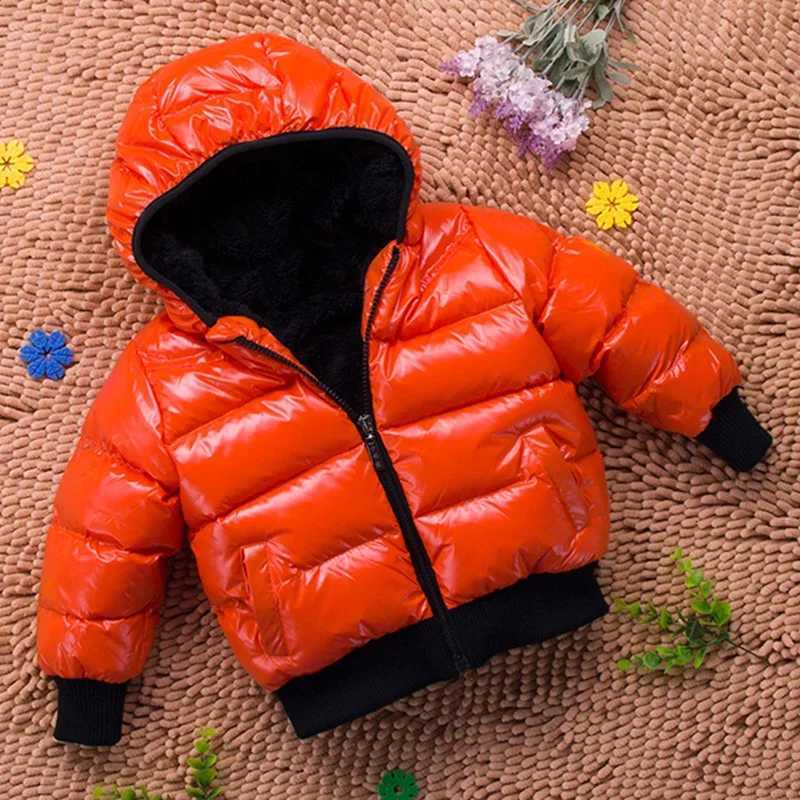 2025 New Baby Wadded jacket Baby Cotton-padded Parka Baby Boys Girls Children Unisex Winter Thick CoatW251206