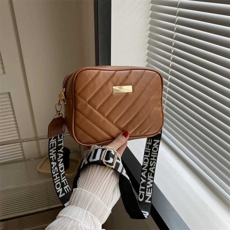 Women Embroidery Small PU Leather Crossbody Bags Fashion Causal Solid Color Shoulder BagT251205