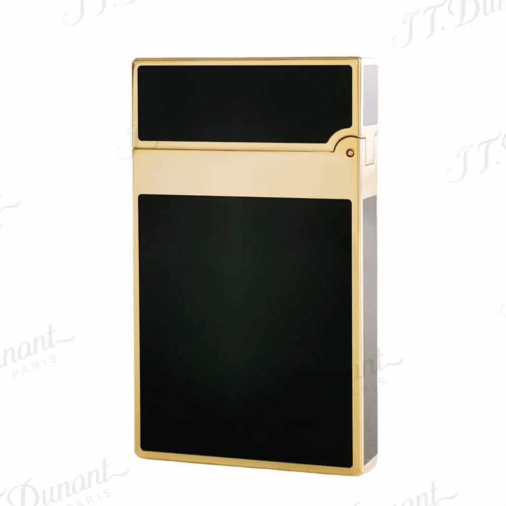 New Dunant Brass Gas Lighter Lacquer Cigarette Tobacco Smoking Tool Anniversary Gift for Men Dad H251206