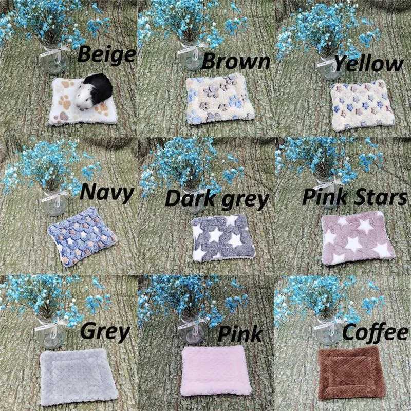 Guinea Pig Hamster Warm Mats Bed Hamster Sleep Pad Squirrel Hedgehog Soft Cushion Rabbit Chinchilla Bed Mat House Nest M251206