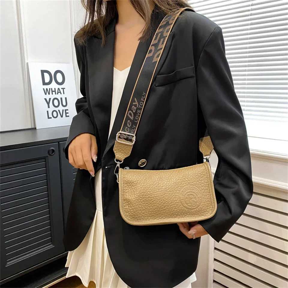 Genuine Leather Cowhide Womens Shoulder Bags Ladies Handbags Crossbody Bag High Quality Commuting Messenger Bag Sac A MainT251205