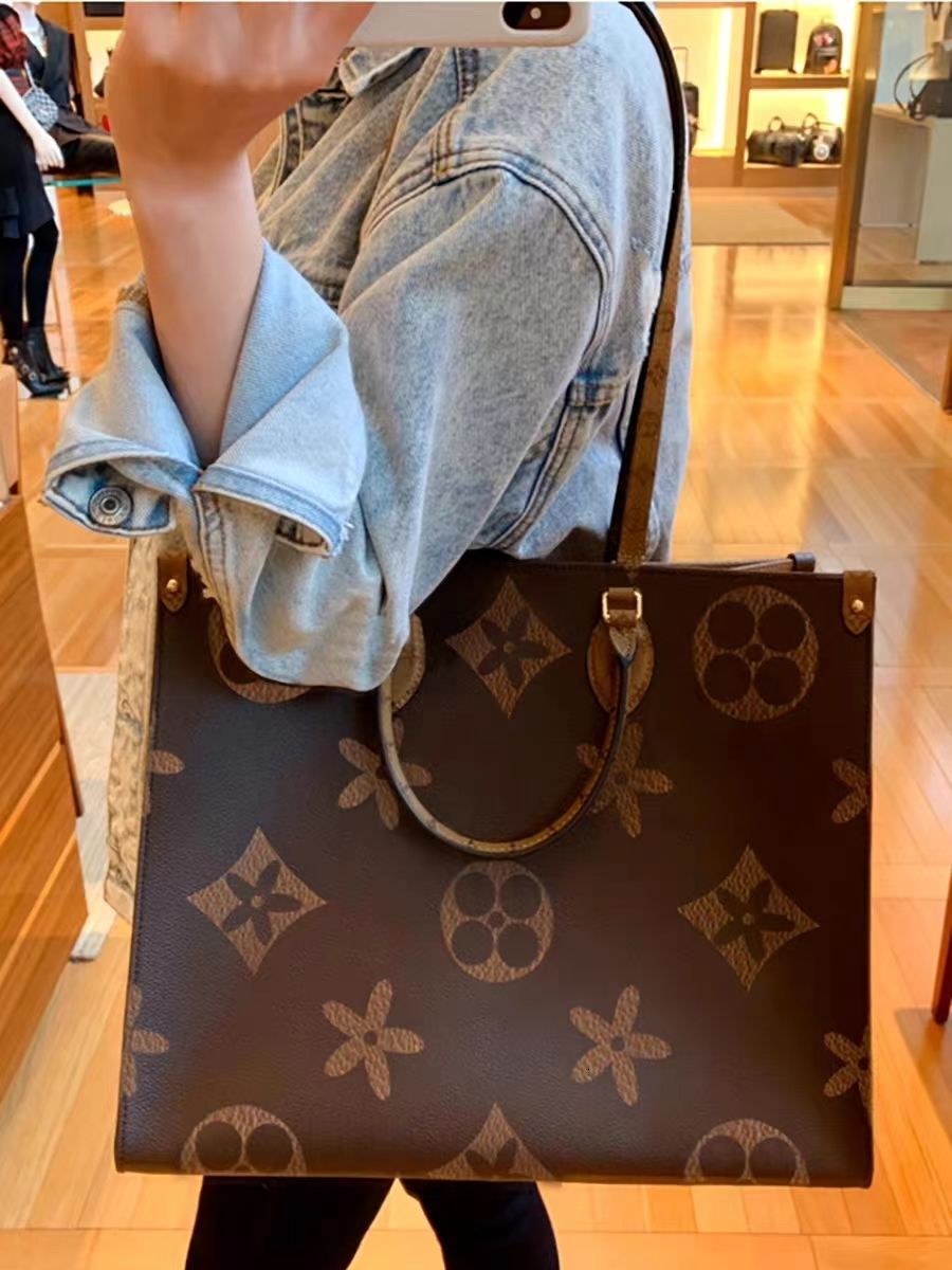 Women's handbag 2025 new vintage leather shopping bag tote women's bag large capacity single shoulder handbag ddmytues