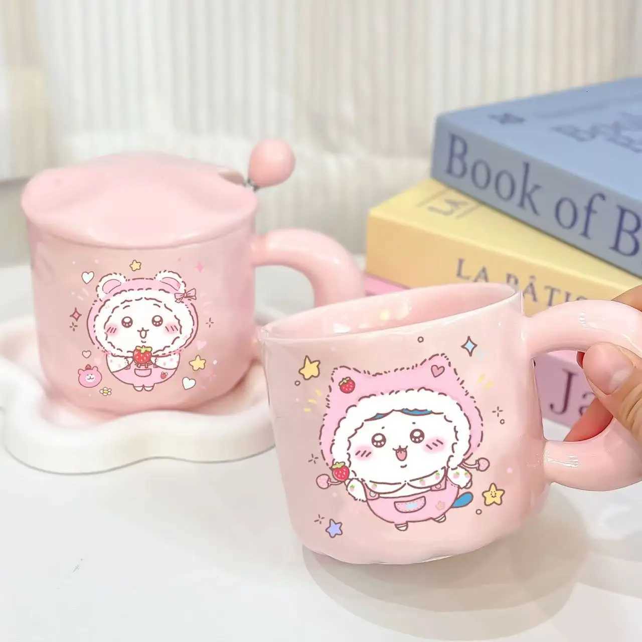 Cute mug ceramic Chiikawa Hachiware Usagi cup birthday gift office water cup M251206 - view 5