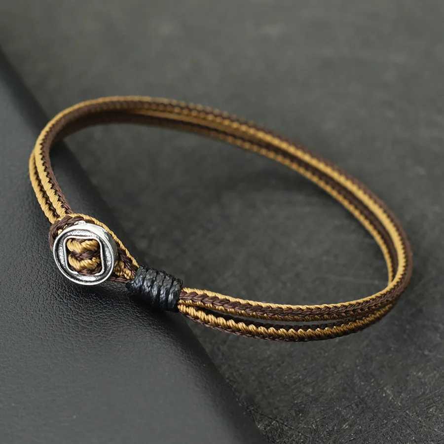 Grade A Weaven String Bracelet For Men 3mm Thin Rope Outdoor Sports Casual Braslet Perfect Gift For Him Accesorios Hombre Joias W251206