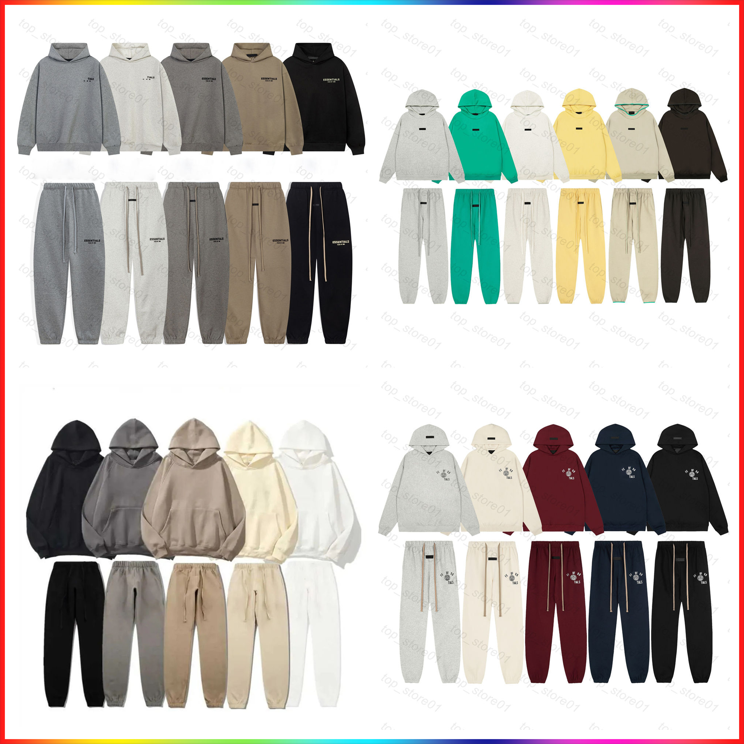 5A mens designer hoodie winter Fashion Hoody 3D Letter Silicon essential hoodie Loose Set Oversize Loose essential tracksuit Casual Luxury Hooded Couples Clothing