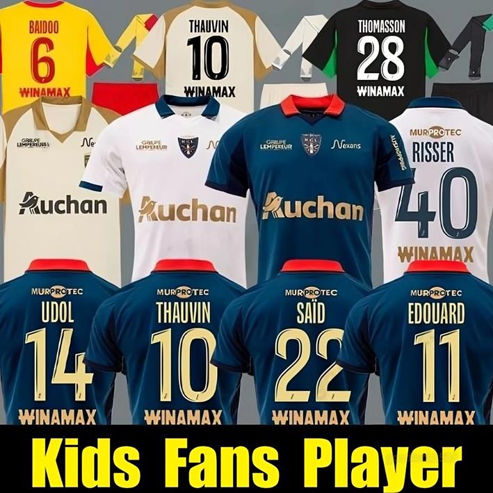Maillot RC Lens 25 26 Soccer Jerseys Home Away Saint-Barbe Special EL AYNAOUI KAKUTA FULGINI DIOUF SPIERINGS GANAGO SOTOCA WAHI Football Shirt 2025 2026