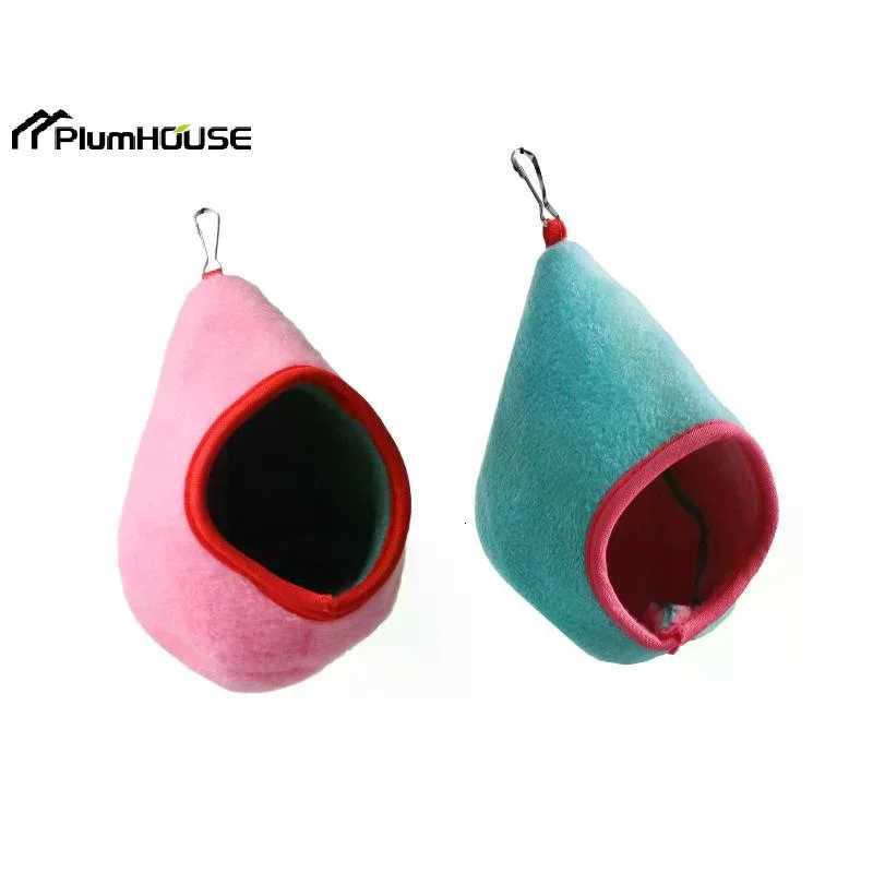 Hamster Bird Hanging Nest Plush Hammock Cage Nest Soft Warm Sleeping Bed Bag Pets Rest Nest Supplies M251206