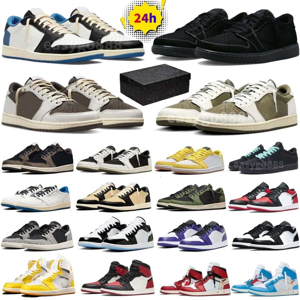 Designer Low Basketball Shoes men shoes schuhe Golf Black Olive Reverse Dark Mocha Fragment Wolf Grey Sail Black Phantom Panda Womens chaussures Sports Sneakers