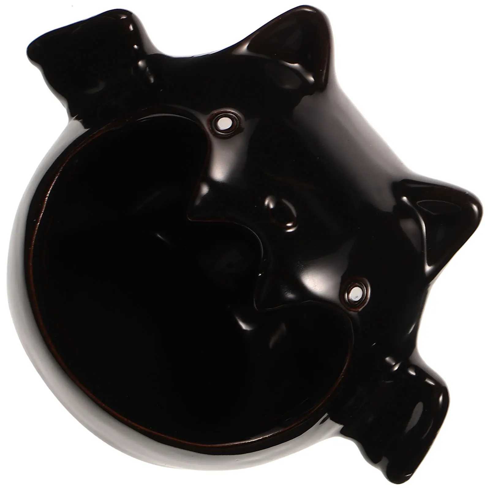 Cooling Ceramic Hamster House Bat Shape Hideout Small Animal Cage Guinea Pig Hut Wear Resistant Safe Pet Nest Year Round M251206