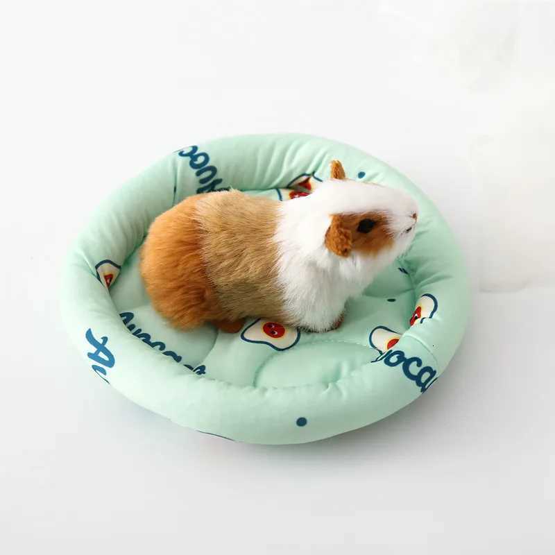 Circular Hamster Bed Comfortable Sleep Mat Pad for Hedgehog Squirrel Mice Rats Guinea Pig Chinchilla Small Animal Soft Cushion M251206