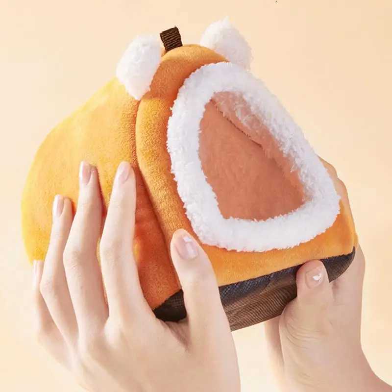 Hamster Hideaway Soft Warm Cotton Small Animal House Hedgehog House Chinchilla Accessories Cute Bear Shape Small Animal Hideaway M251206