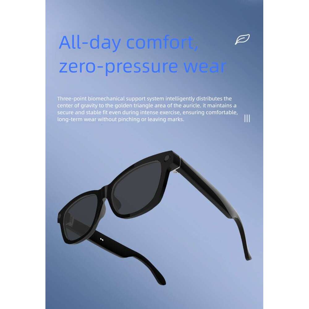 Famous Brand Famous Brand V Smart Glasses Million Camera Recording Video Photo Object Recognition AI Translation Heycyan