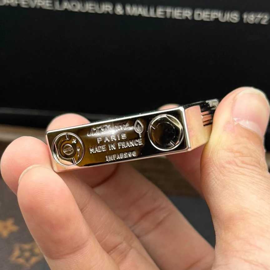 D L1/L2 Options Butane Refillable e Copper Brass Soft Flame Lighter Collection Golden and Silver H251206