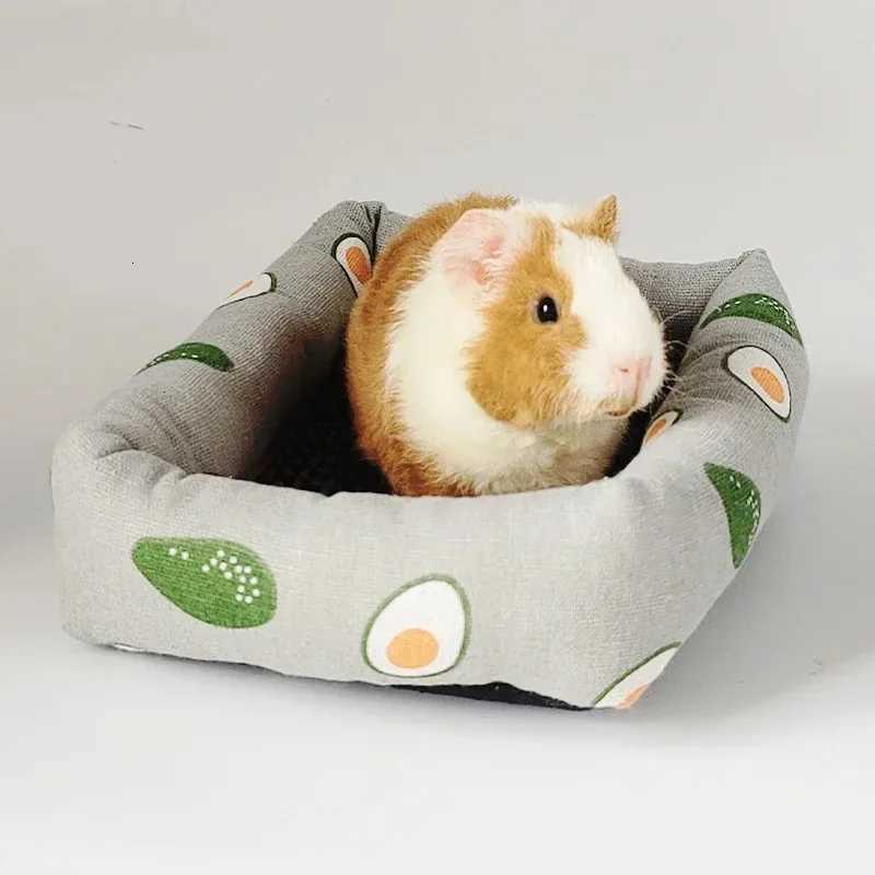 Summer Small Pet Cooling Mat - Rattan Mat with Cute Print Cool Nest for Puppy/Kitten/Guinea Pig/Hamster/Chinchilla M251206