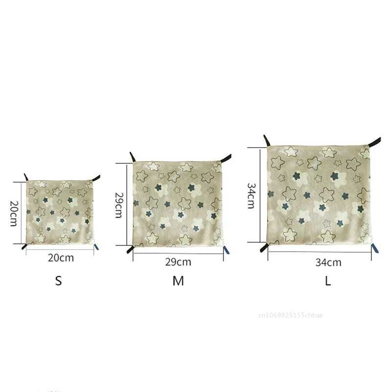 Hamster Hammock Honey Bag Glider Insulation Double Sided Hammocks Small Animals Hanging Squirrel Sleeping Bag Pet Supplies M251206