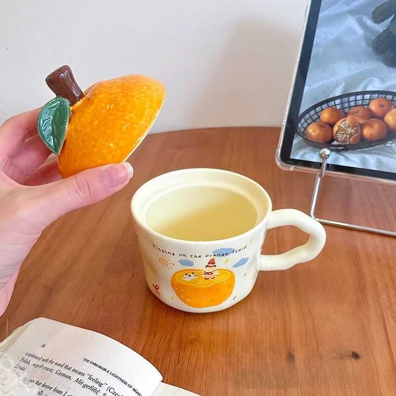 Desk Creative Coffee Cup Personalised Charm Cold Reusable Coffee Cup Travel Ceramic Canecas Cafe Criativas Home Decoration M251206 - view 5