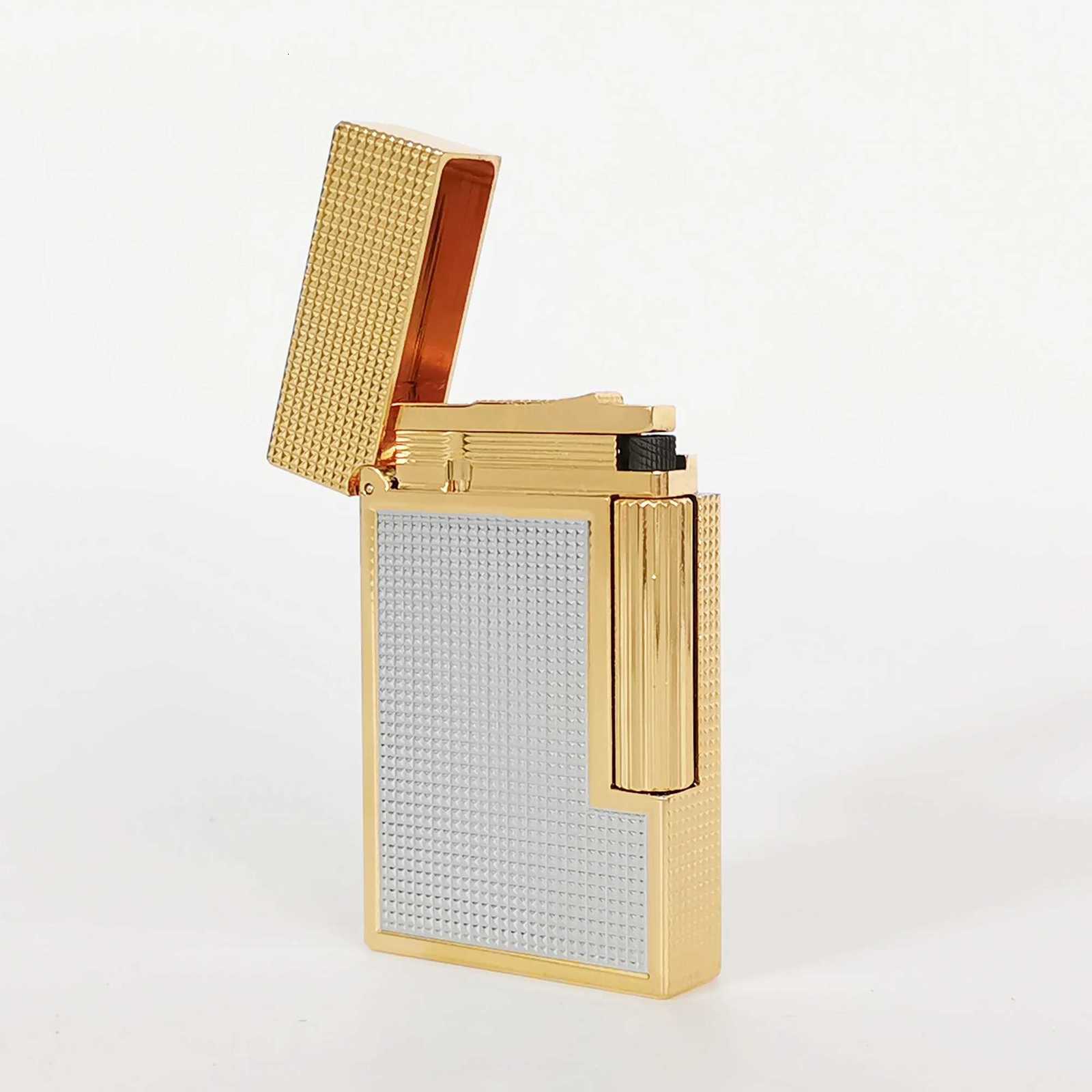 ic Lighters Small Latt Open Sound Gas Butane Rechargeable Memorial Cigar Gadgets For Birthday Gift Limited Edition H251206