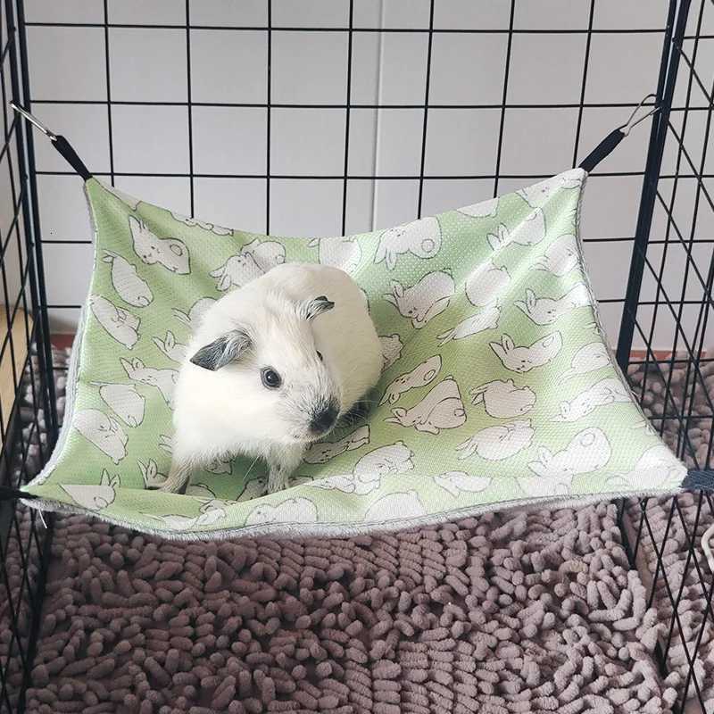 Summer Cooling Hamster Hammock Hanging Beds Rattan Mat for Small Animal Chinchillas Sugar Glider Squirrel Ferret Pets Supplies M251206