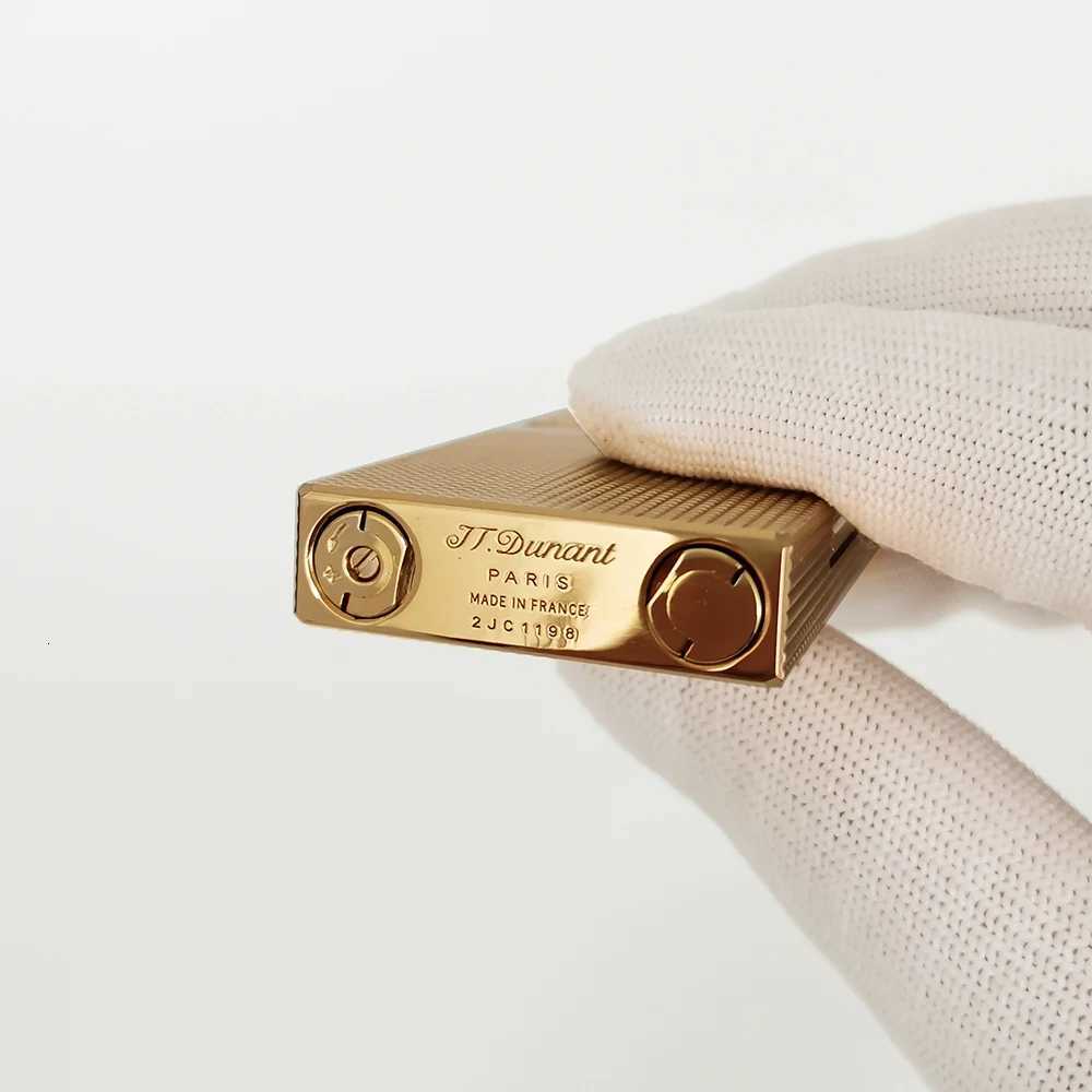 Memorial Lighters Small Latt Gas Butane Paris Cigarette Lighter Open Sound Smoking Accessory For Father Best Cho Gift 2025 H251206